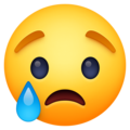 emoji плачет